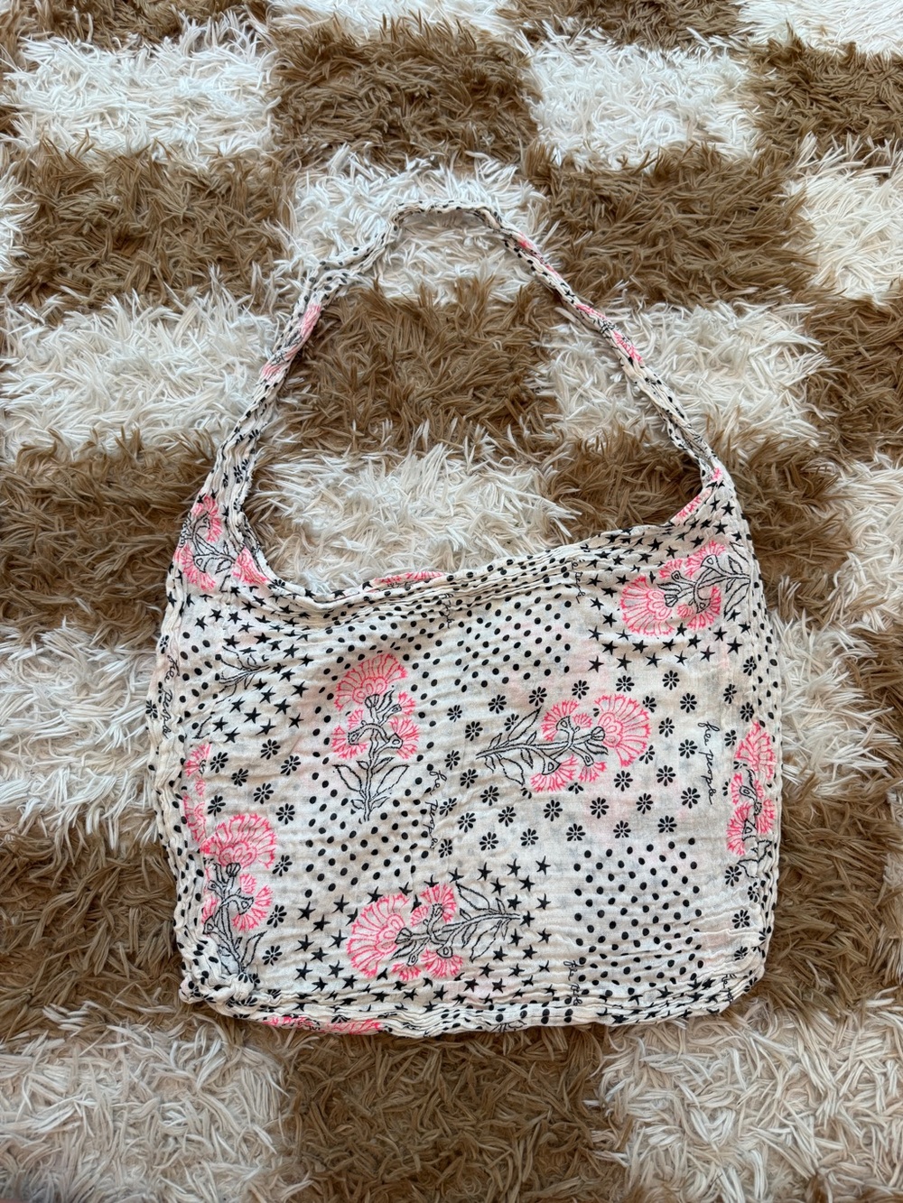 Free People Linen Tote Bag